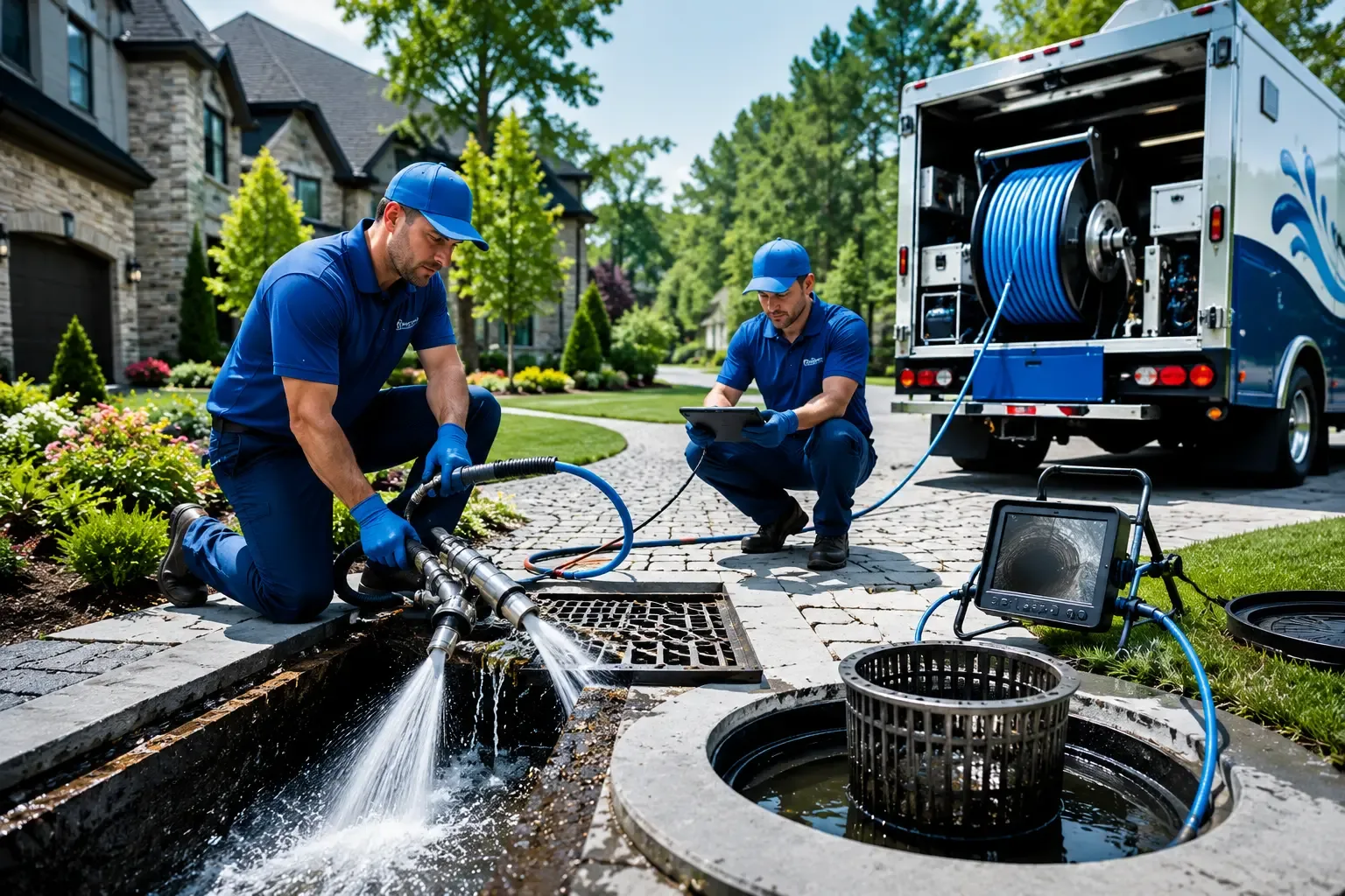 Local outdoor drain cleaning professionals in Salix, PA